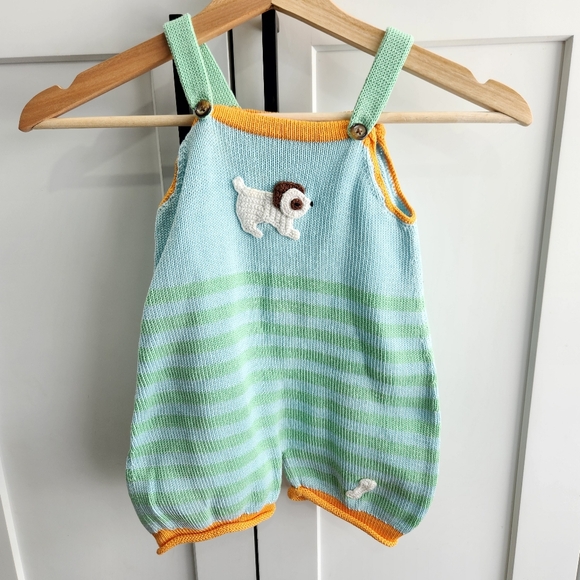 Zackali 4 Kids Cotton Knitted One Piece Bubble Size 18M Unisex - Picture 1 of 9